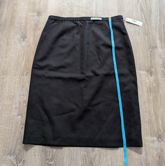 Pendleton Dresses & Skirts - Pendelton, NWT, Women's 14W, 100% Virgin Wool Black Midi-Skirt, VTG Deadstock